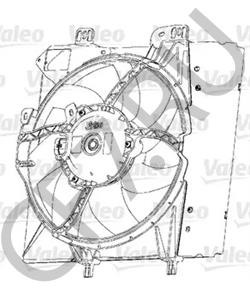 9812028580 Вентилятор, охлаждение двигателя CITROËN в городе Челябинск