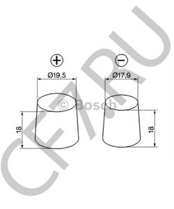 4F0 915 105 E Стартерная аккумуляторная батарея SKODA в городе Челябинск