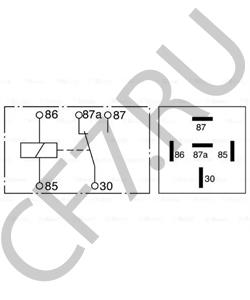 A 001 531 02 60 Реле, рабочий ток DAIMLER в городе Челябинск