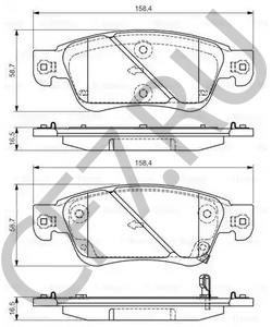 D1060JK00B Колодки тормозные дисковые NISSAN в городе Челябинск