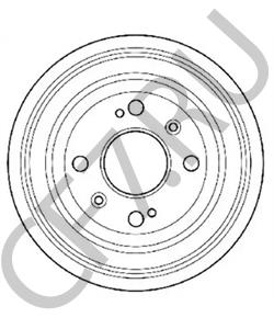 GDB90114 Тормозной барабан ROVER в городе Челябинск