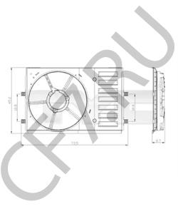 6R0121207L Кронштейн, вентилятор радиатора SKODA в городе Челябинск