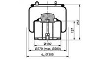 DAF Кожух пневматической рессоры