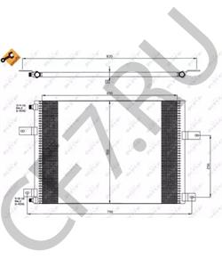 5001884981 Конденсатор, кондиционер RENAULT TRUCKS в городе Челябинск