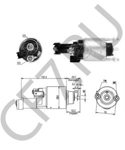 31204-RNA-003 Тяговое реле, стартер HONDA в городе Челябинск