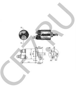 31210-PD2-016 Тяговое реле, стартер HONDA в городе Челябинск