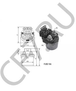 35850-KBB-900 Тяговое реле, стартер HONDA в городе Челябинск