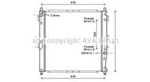 SSANGYONG Радиатор, охлаждение двигателя