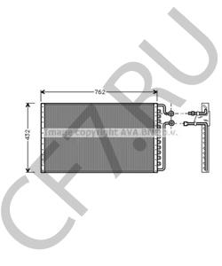 52451117 Конденсатор, кондиционер CADILLAC в городе Челябинск