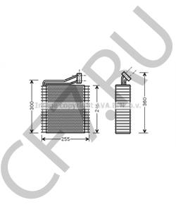 5011513AC Испаритель, кондиционер Chrysler в городе Челябинск