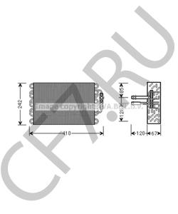 5101290AA Испаритель, кондиционер Chrysler в городе Челябинск