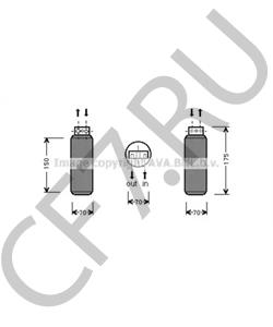 52466909 Осушитель, кондиционер CHEVROLET в городе Челябинск