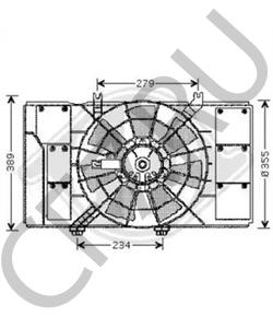 5014578AA Вентилятор, конденсатор кондиционера DODGE в городе Челябинск