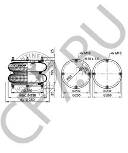 M063769 Кожух пневматической рессоры SMB в городе Челябинск