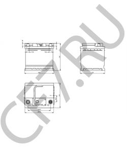 72002401 Стартерная аккумуляторная батарея SEAT в городе Челябинск