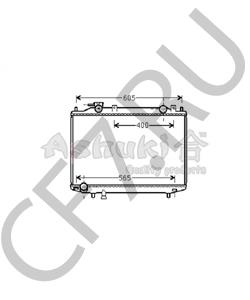 WLVH-15-200C Радиатор, охлаждение двигателя AUWÄRTER в городе Челябинск