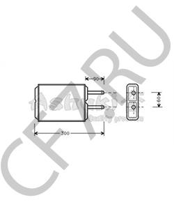 GA5R61A10 Теплообменник, отопление салона AUWÄRTER в городе Челябинск