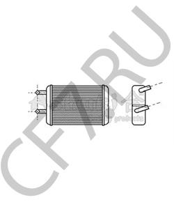 812286 Теплообменник, отопление салона INNOCENTI в городе Челябинск