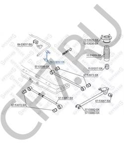 QP509-07097 Тяга / стойка, стабилизатор INTERNATIONAL в городе Челябинск