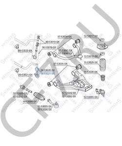 QP509-21084 Тяга / стойка, стабилизатор INTERNATIONAL в городе Челябинск