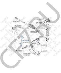 QP509-07046 Тяга / стойка, стабилизатор INTERNATIONAL в городе Челябинск