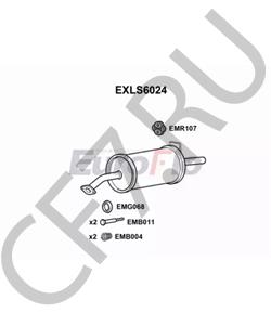 1743020101 Глушитель выхлопных газов конечный LEXUS в городе Челябинск