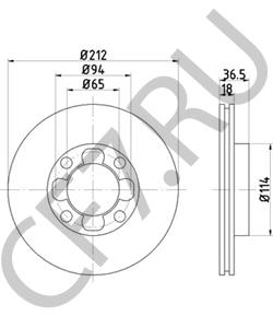 725431312 Тормозной диск SUBARU в городе Челябинск