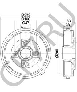 9211082 Тормозной барабан OPEL в городе Челябинск