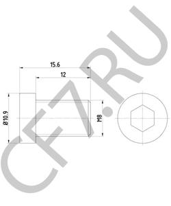 34111123072 Болт, диск тормозного механизма BMW в городе Челябинск