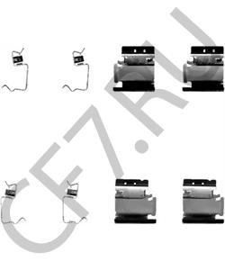 2H0698295 Комплектующие, колодки дискового тормоза SKODA в городе Челябинск