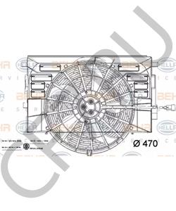 JNB000050 Вентилятор, охлаждение двигателя Land Rover в городе Челябинск