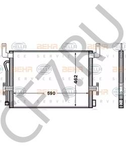 50 10 230 214 Конденсатор, кондиционер RENAULT TRUCKS в городе Челябинск