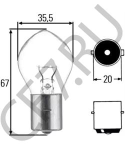 3600136105 Лампа накаливания, фара рабочего освещения TEREX в городе Челябинск