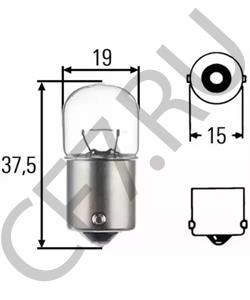 19-74135-4 Лампа накаливания, фонарь освещения номерного знака HAKO в городе Челябинск
