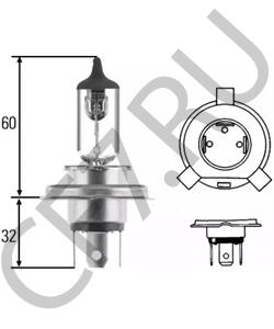 00-84102-2 Лампа накаливания, фара дальнего света HAKO в городе Челябинск