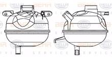 OPEL Компенсационный бак, охлаждающая жидкость
