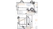 BMW Компенсационный бак, охлаждающая жидкость
