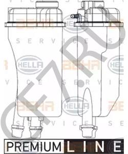 17 11 1 436 381 Компенсационный бак, охлаждающая жидкость BMW в городе Челябинск