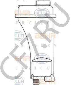 17 11 1 723 520 Компенсационный бак, охлаждающая жидкость BMW в городе Челябинск