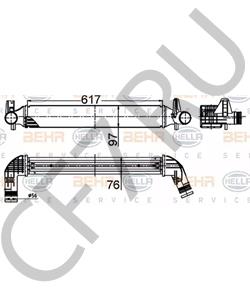 6R0145805F Интеркулер SKODA в городе Челябинск