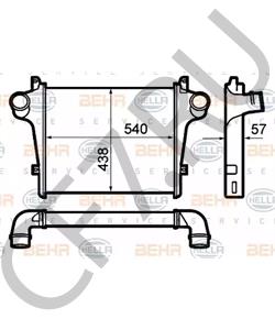 9945 5374 Интеркулер IVECO в городе Челябинск