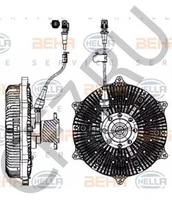 51066300139 Сцепление, вентилятор радиатора MAN в городе Челябинск